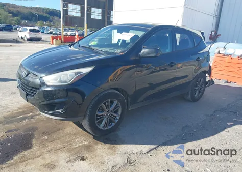 2015 Hyundai Tucson Gls from USA, damaged, VIN KM8JTCAFXFU116982